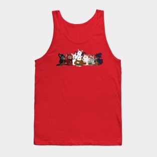 Rabbit Halloween Horizontal Design _ Bunniesmee Halloween Edition Tank Top